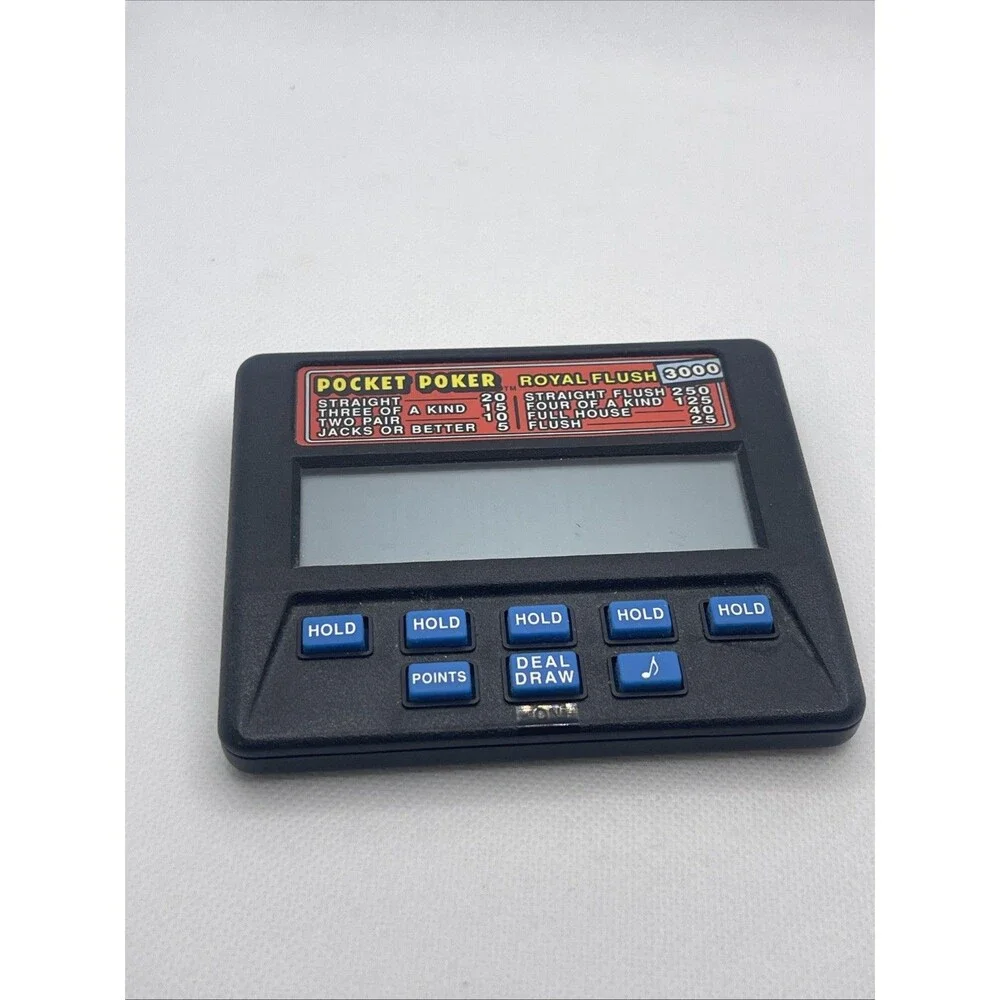 Radica 1310 Pocket Poker Royal Flush 3000 Handheld Electronic Game